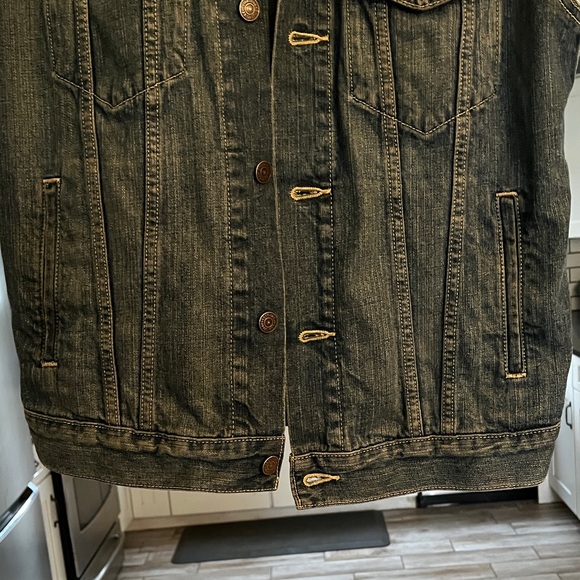 Levi's Blue Denim Vest - Picture 4 of 9